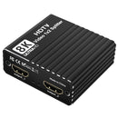8K HDMI 1 zu 2 Splitter HD2.1 8K60hz/4K120hz/1080P240hz mit EDID Splitter 1x2
