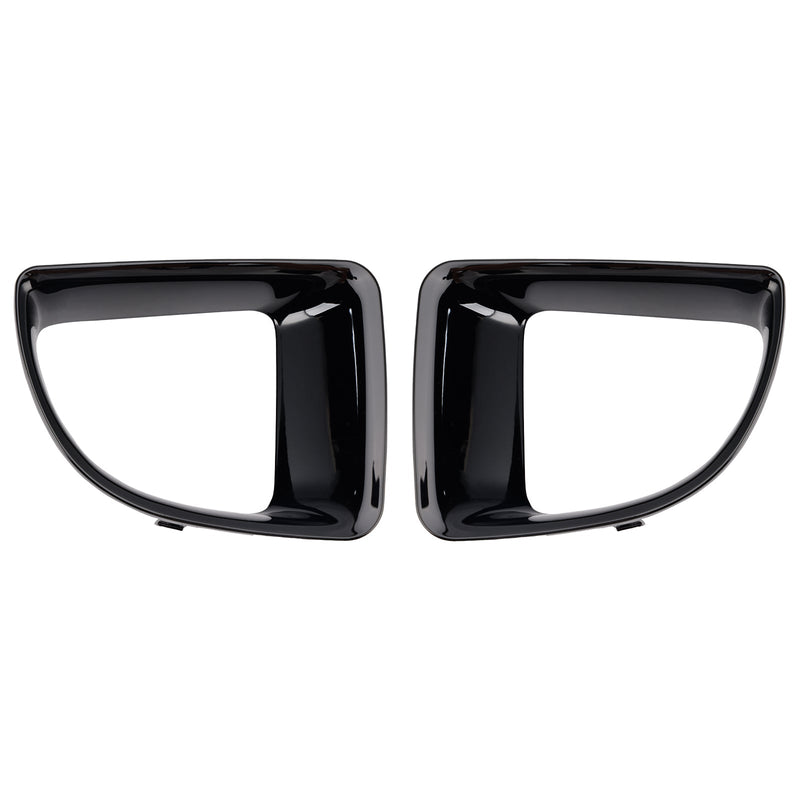 Glänzend schwarzer Frontluftkanalrahmen passend für Mini R55 R56 R57 R58 R59 JCW S 51117255117 51117255119