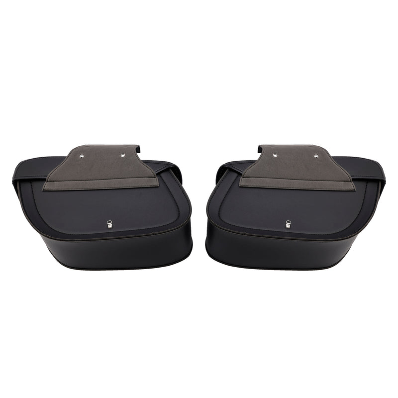 Sidan baksäck sadelväska färg -matchande bagage svart 42L för skoter motorcykel