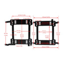 2003–2006 Infiniti G35 2x Flache Halterungsschienen-Sitzhalterungsadapter