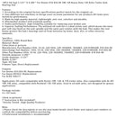 4 Stück Öldichtung 3,125"" x 4,506"" pro Dexter 010-056-00 10K 12K Heavy Duty 15K