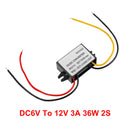 DC-DC 6V-12V 3A 36W STEP OP AUTO POWER SOMITY CONVERTER CONTROLLER VANDPROOF