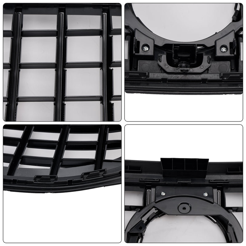 2020–2023 Mercedes Benz GLB X247 AMG-Line Schwarz Frontstoßstangengrill