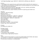 VW Bora GLI (2006–2011) Scheinwerfer links + rechts 1JD941017 1JD941018