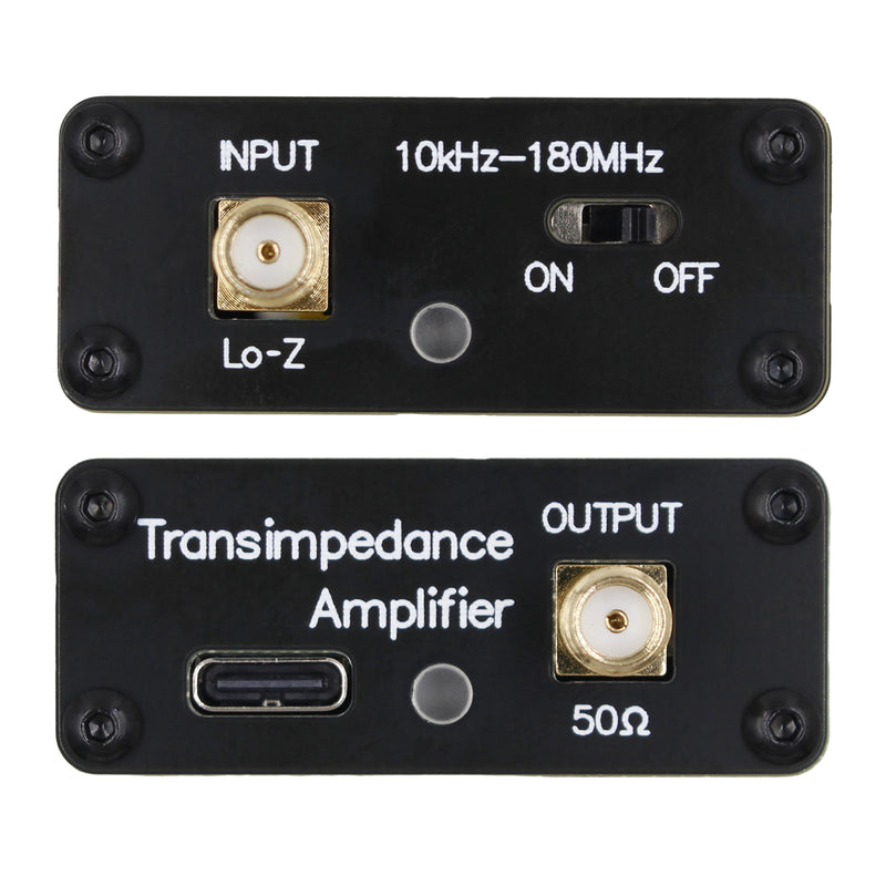 Oppgraderte smultringbredbåndsantenner 10Khz-180Mhz lavimpedanskonverter