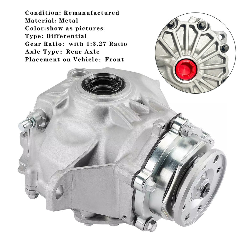 2019–2021 Mercedes-Benz AMG GT 63 V8 4.0L Conjunto do feixe diferencial do eixo dianteiro 1: 3,27 Razão 2213307100 2213300702