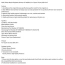 2005–2017 Toyota Tacoma HVAC Heizung Gebläse Regler Widerstand 8713804052