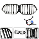 2020–2022 BMW X6 G06 M50I kameranreiällä, musta säleikkö etulattialle