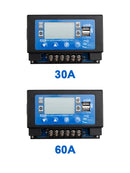 30/60A Eingebetteter Snap-On-Energiespeicher Dedizierter MPPT-Solarregler Bluetooth