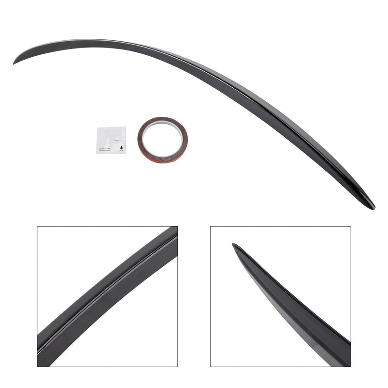 2020+ Mercedes-Benz E-Klasse W213 E63 Style Heckspoiler in Hochglanzschwarz