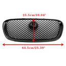 2008-2011 Jaguar XF XF-R Grade de barra de piso de frente