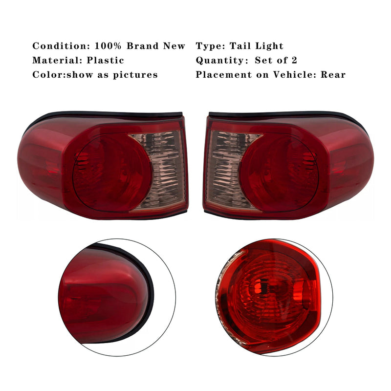 Vasen ja oikea takavalo LED Toyota FJ Cruiser 2007-2011 8155135341 8156135301 TO2800169