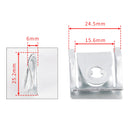 14mm Schnellverschluss-Set mit 10 Verkleidungsschrauben, Stehbolzen, Vierteldrehung + Clips