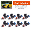 8 stk. Brændstofindsprøjtningsdyser til Chevrolet CTS 6.2L 2012 Camaro 2010-2015 0280158051