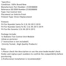 Kühlerlüfter-Steuermodul für Hyundai Santa Fe 3.3L 13-19 25385B8800