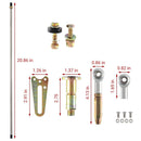 21" Adjustable Column Shift Linkage Kit ACA-1807 Für AOD Ford Transmission