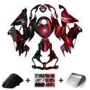 Injection Verkleidung Kit Karosserie Kunststoff ABS fit Für Kawasaki ZX6R 2019-2023