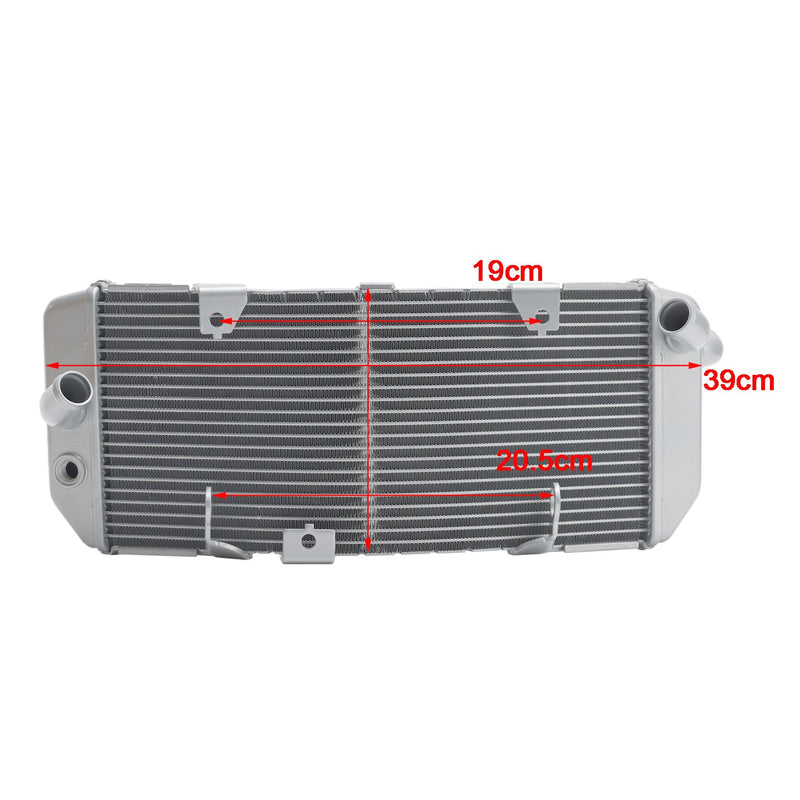 2012-2016 Yamaha TMAX530 T-max 530 Aluminium Radiator Kjøle Radiator Sølv