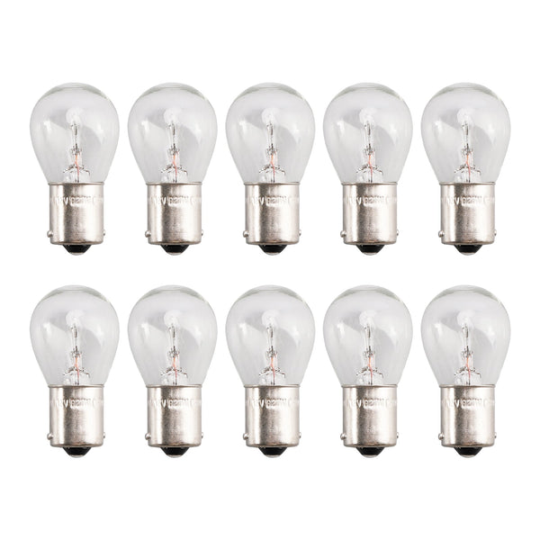 10 STÜCKE Auto Licht Rohrlampe birne P21W BA15S 7506 12 V 21 Watt Für OSRAM