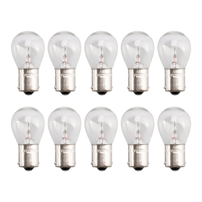 10 STÜCKE Auto Licht Rohrlampe birne P21W BA15S 7506 12 V 21 Watt Für OSRAM