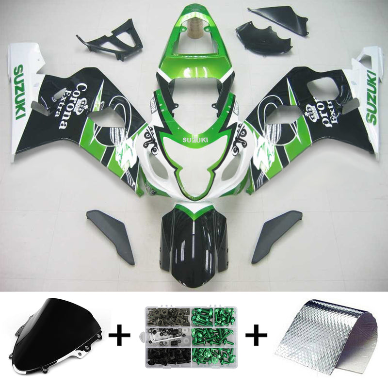 2004-2005 Suzuki GSXR 600/750 K4 injeksjonsutløsersett body plast abs