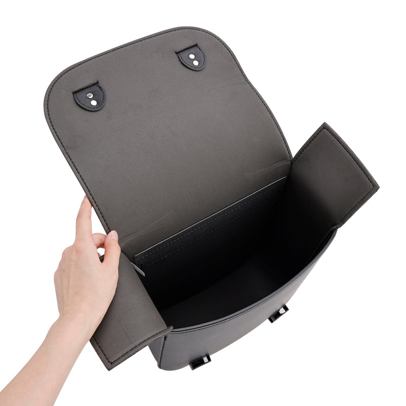 Hecktasche Seitensatteltasche Hecktasche Gepäcktasche Aufbewahrung Schwarz 18L Für Motorrad