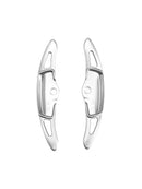 Lenkradschaltwippen für Kia K9 2020-2024, Aluminium Silber