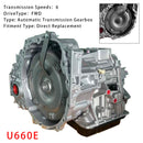 2013–2018 Lexus ES350 Automatikgetriebe U660E 3,5L V6 2GR