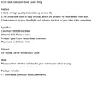 2023-2024 Honda CB750 Hornet Front Peak Extension Nariz debajo del ala