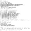 Mass Air Flow Meter Sensor For Audi A4 B6 B7 A6 C5 VW Passat 3B 2.0L 0280218058