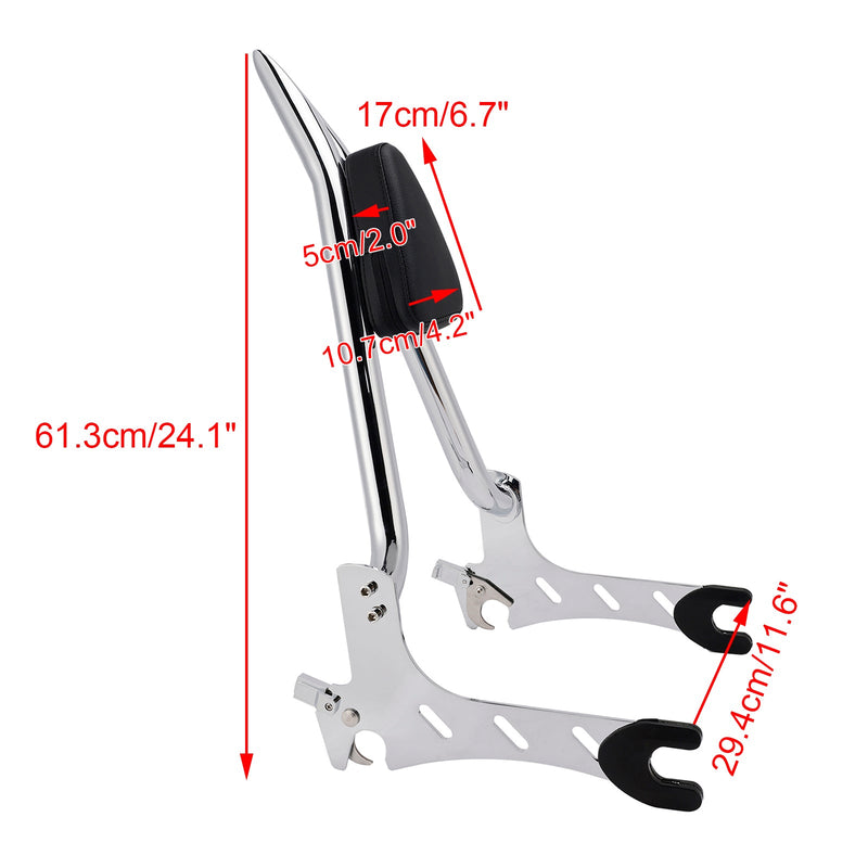 2021-2022 Indian Challenger Limited Passenger Sissy Bar Backrest