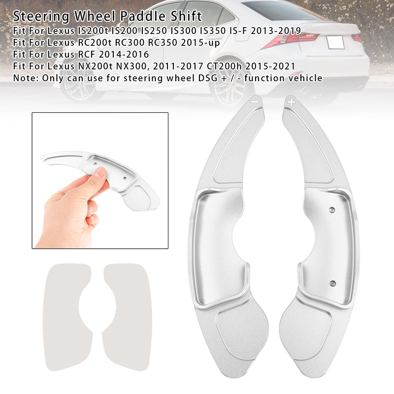 Lenkrad-Schaltwippen-Erweiterungen für Lexus IS RC RCF NX