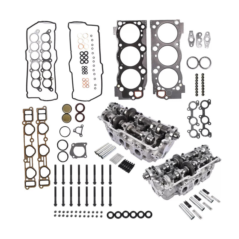 2000-2004 TOYOTA TUNDRA 3.4L 2 STÜCK Zylinderkopf &amp; Dichtungen &amp; Schrauben 11101-69136 1305362050
