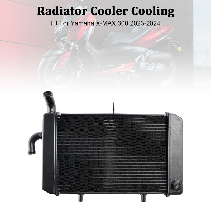 2023-2024 Yamaha X-MAX 300 XMAX Radiator Kjølemotor Radiator