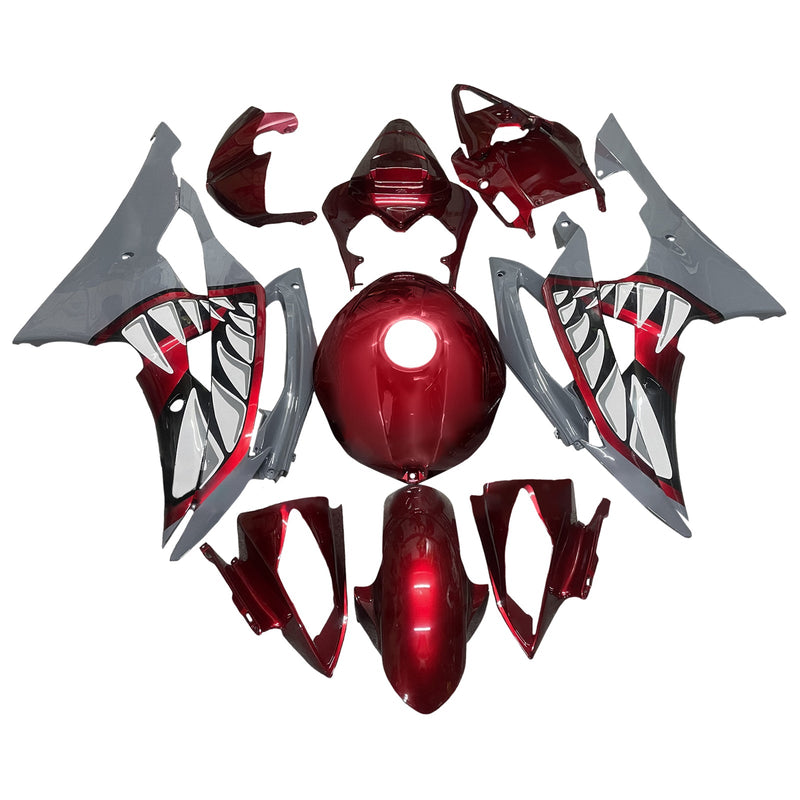 Verkleidungssatz aus ABS-Kunststoff für Yamaha YZFR6 YZF-R6 2008-2016