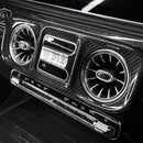 Ab 2025 passend für Mercedes W465 G550 G580 G63, Baujahr 2025, Armaturenbrett-Innenverkleidungssatz in Trockencarbon