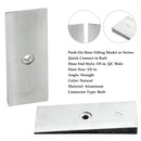 2 STÜCKE 2 ""Breite 4°Grad Stahl Blattfeder Grad Shims