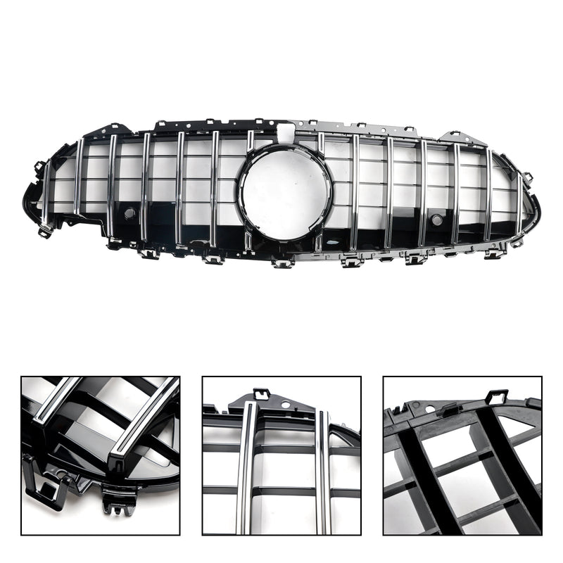 2018-2024 mercedes cls c257 W257 Grade cromada cupê para o pára-choque dianteiro