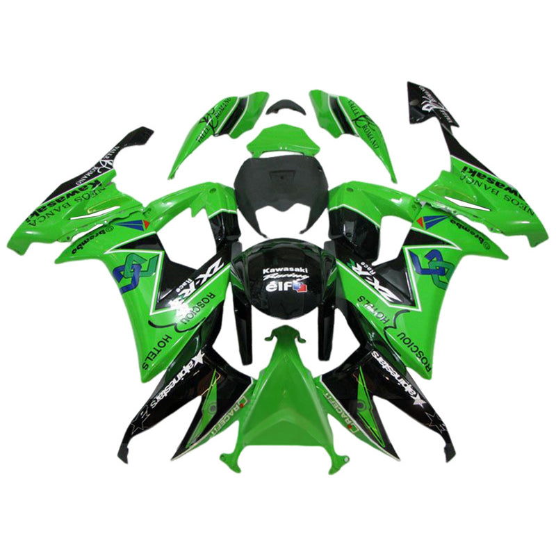 2008-2010 Kawasaki ZX10R Einspritzverkleidungssatz Karosserie Kunststoff ABS