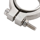4-delt TiAL MV-S 38mm wastegate V-bånd klemmesett med skruer, muttere og tetninger