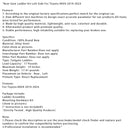 Rear Gate Ladder Kit Left Side For Toyota RAV4 2019-2024