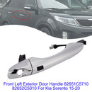 Front left outside door handle with holes 82651C5710 for Kia Sorento 15-20