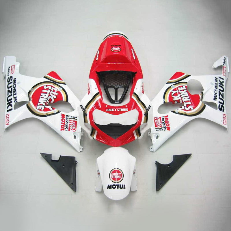 2000-2002 Suzuki GSXR1000 K1 K2 Injektionsverkaufs Kit Körperwerk Kunststoff ABS