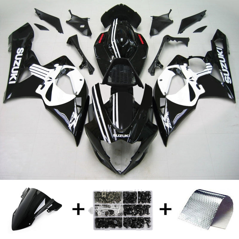 2005-2006 Suzuki GSXR1000 K5 Zestaw wyzwalacza wtrysku Nadwozie Plastik ABS