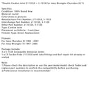 1997-2006 Jeep Wrangler TJ Doppelkardangelenk 211355x + 5-153x