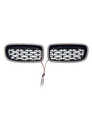 2012-2019 til BMW 3-serie F35 Diamond nyregitter foran 51137260497