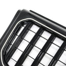 1990-2018 Mercedes Benz G-sarja W463 kamerareiällä, kiiltävä musta etupuskurin säleikkö