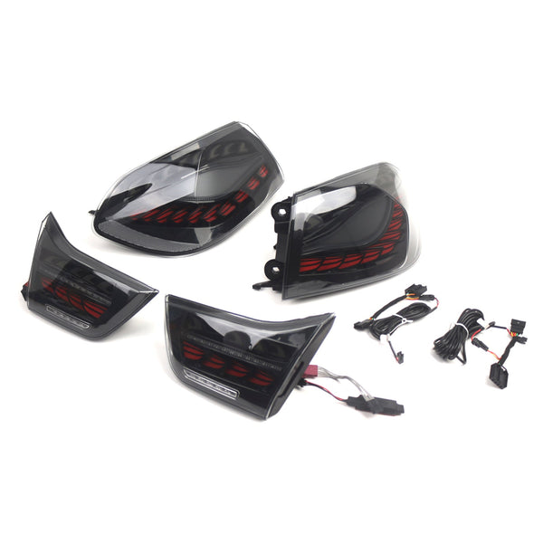 2013 2014–2020 BMW F32 (coupé/cabrio) til venstre og til højre LED baglygter, baglys modul 63217296100 63217296099