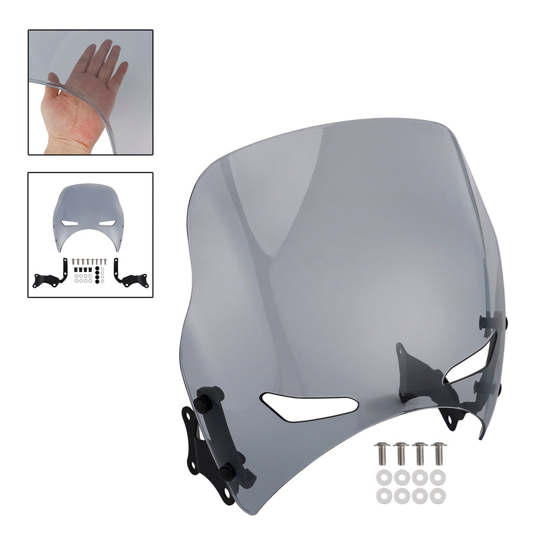 Windschutzscheibe Windschutz fit für HONDA CB400 SUPER FOUR 19-22 CB1300 SUPER FOUR 25