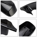 2 Stück M-Style Außenspiegelkappen für BMW E46 Limousine E39 4-Türer 1998-2005